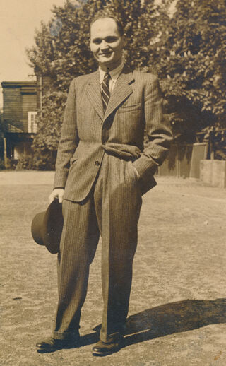 Alois Honěk ve 40. letech. Zdroj: archiv pamětníka